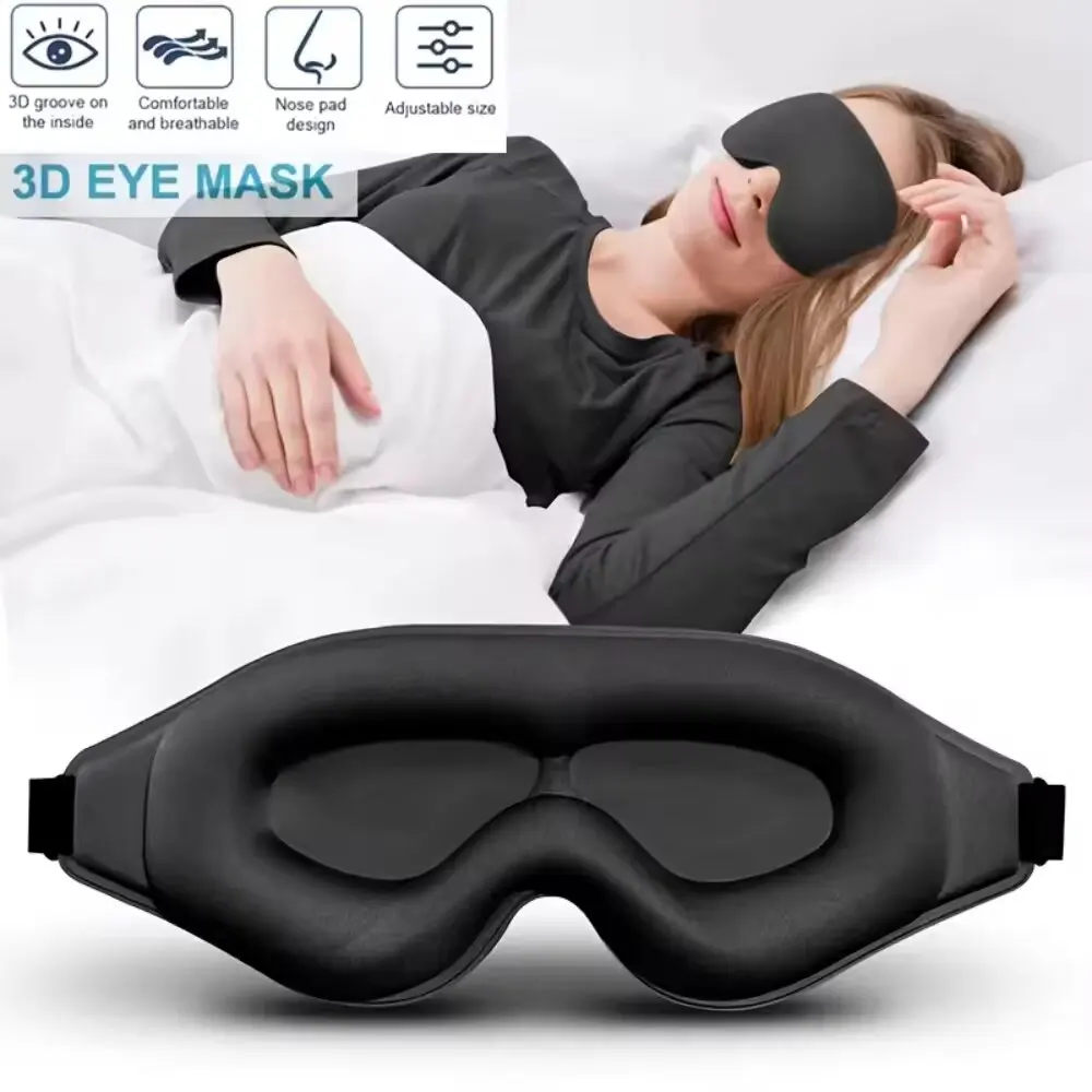 Sleep Eye Mask 3D - Antifaz 3D, Cómodo y Transpirable con