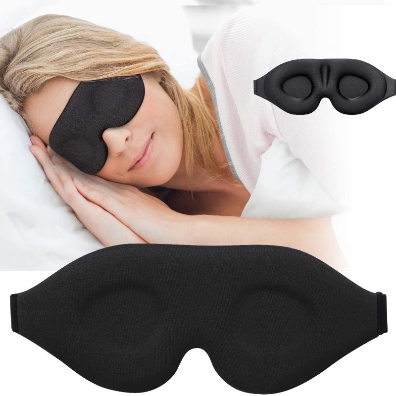 Sleep Eye Mask 3D - Máscara de Dormir de Espuma Viscoelástica