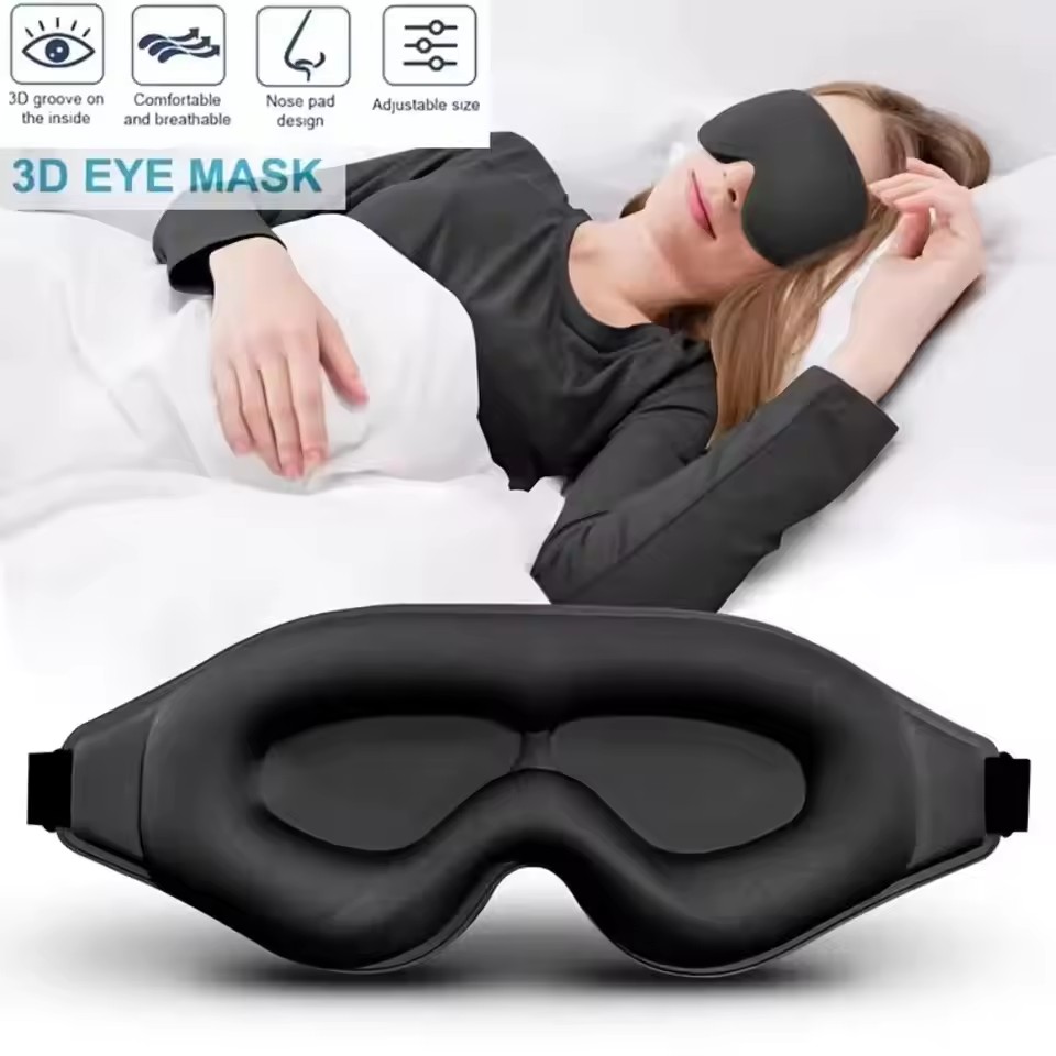 Sleep Eye Mask 3D - Antifaz 3D, Cómodo y Transpirable con