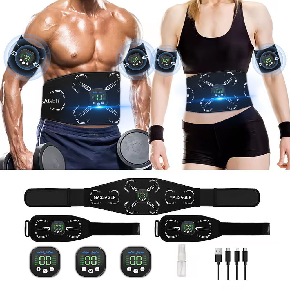 Ems Foot Massager - Estimulador Muscular EMS, Entrenador Abdominal, Tonificador