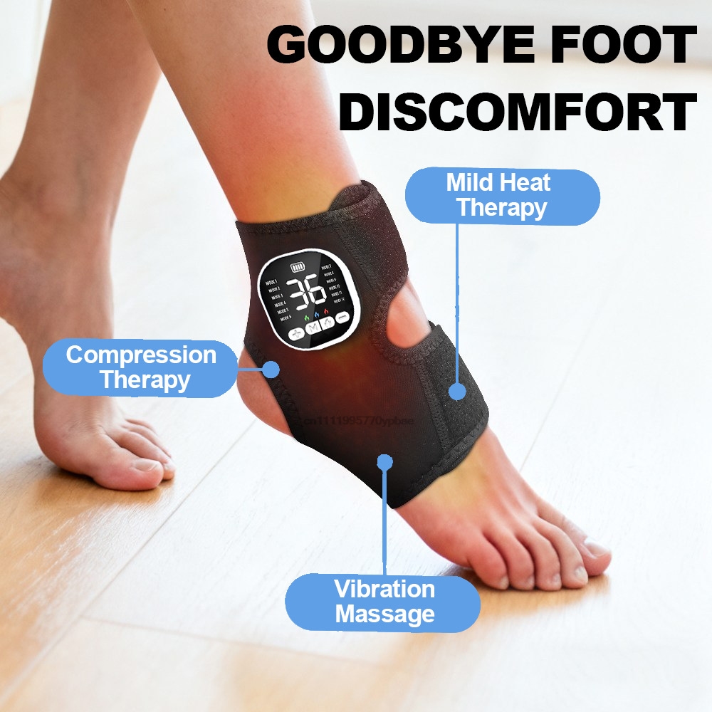 Masajeador Eléctrico de Tobill - Ems Foot Massager reseña y precio