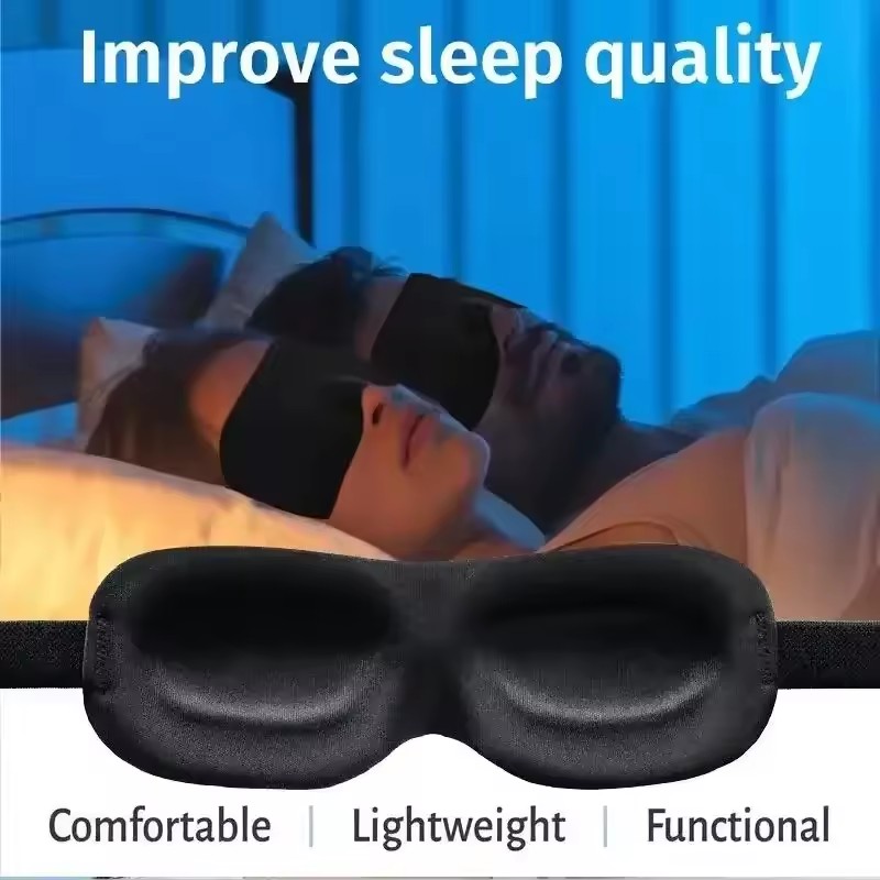 Máscara para dormir 3D súper s - Sleep Eye Mask 3D reseña y precio