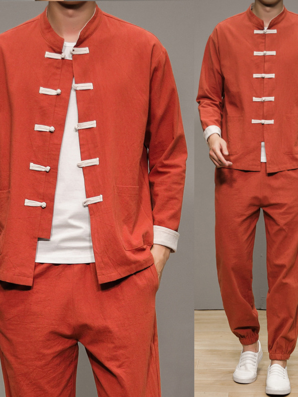 Traje Tang de lino y algodón d - Health & Wellness Festival reseña y precio