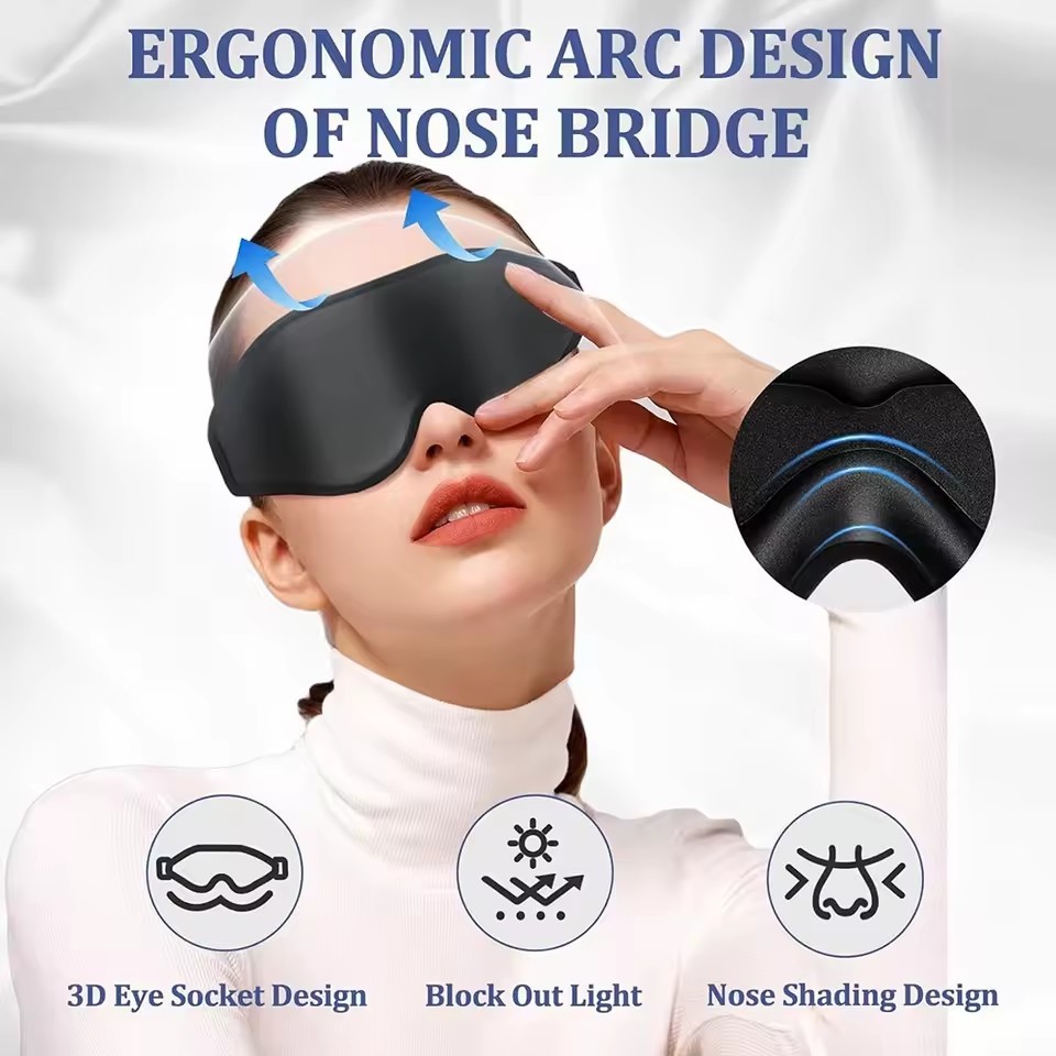 Antifaz 3D, Cómodo y Transpira - Sleep Eye Mask 3D reseña y precio