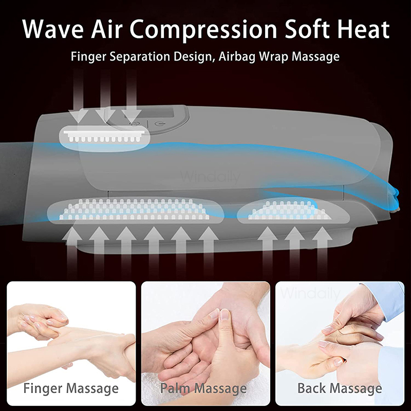 Dispositivo masajeador de mano - Health Wellness Massage reseña y precio