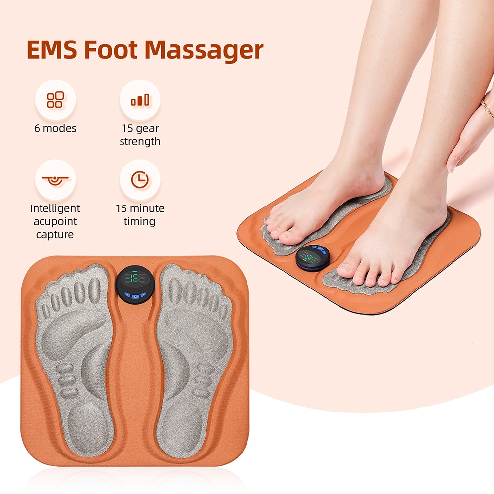 Alfombrilla de masaje de pies  - Ems Foot Massager reseña y precio