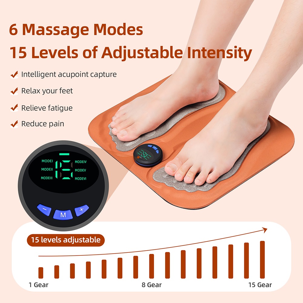 Alfombrilla de masaje de pies  - Ems Foot Massager reseña y precio