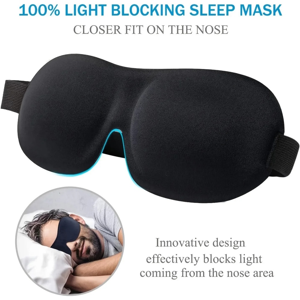 Antifaz 3D para Dormir, Máscar - Sleep Eye Mask 3D reseña y precio
