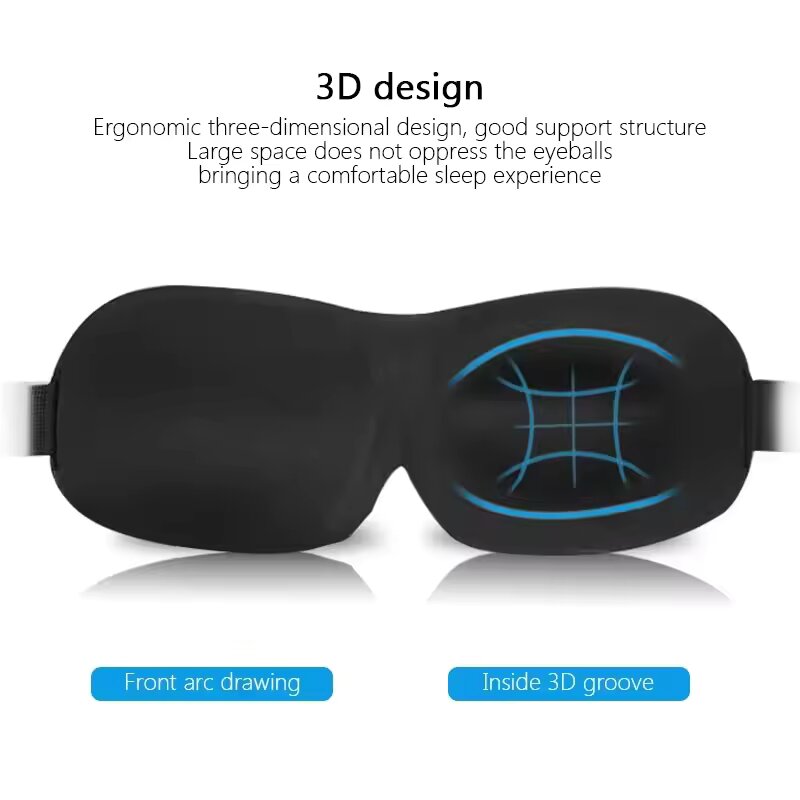 Antifaz para Dormir 3D con Con - Sleep Eye Mask 3D reseña y precio
