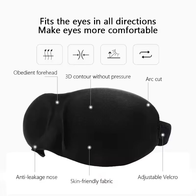 Antifaz para Dormir 3D con Con - Sleep Eye Mask 3D reseña y precio