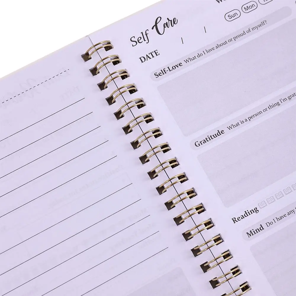 Diario de autocuidado diario,  - Health Wellness Planner reseña y precio